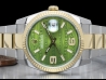 Rolex Datejust Oyster Green Wave Factory Diamonds Dial - Rolex Guaran 116233 